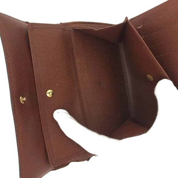191136X Louis Vuitton Wallet Porte Tresor Etui Papiers Brown Monogram - Picture 7 of 9